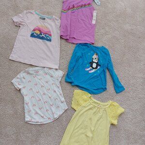 Cat & Jack Eddie Bauer Girls Shirts 4-6
